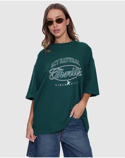 Thrills - Standard Issue Waffle Oversized Tee