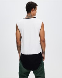Surrounded By Ghosts - The Anorthite Cotton Muscle T-Shirt