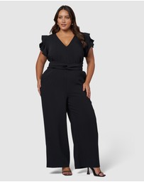 Pink Dusk by Curve Project - Good Catch Jumpsuit
