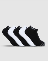 UNIT - UNIT Men's Bamboo Ankle Socks -  5 Pack
