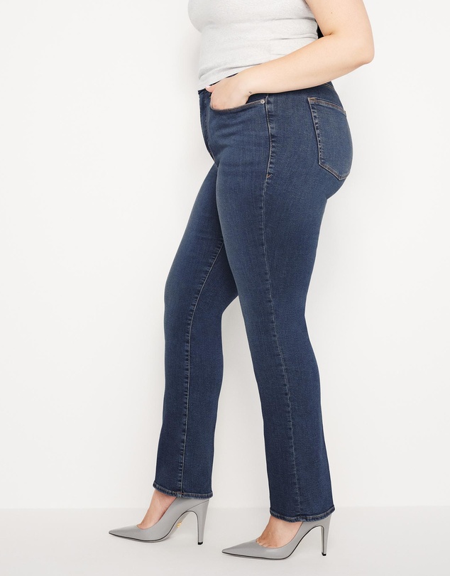 Good American - Good Legs Straight Jeans