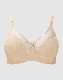 Royce Lingerie - Charlotte Supportive Cotton-Lined Full Bust Nursing Bra