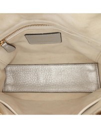 Pre-Loved by Azura Reborn - Pre-Loved Mini Metallic Grained Calfskin Cannage Lady Dior