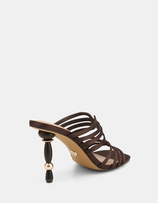 Wittner - Yasmin Satin Heel Sandals