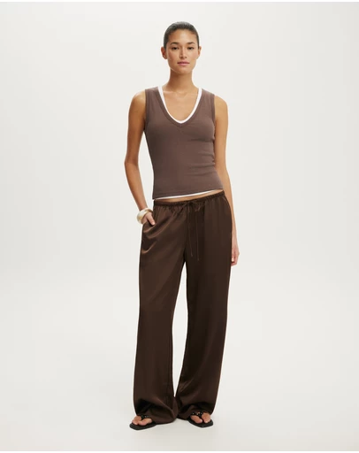 Cotton On - Dove Satin Pants