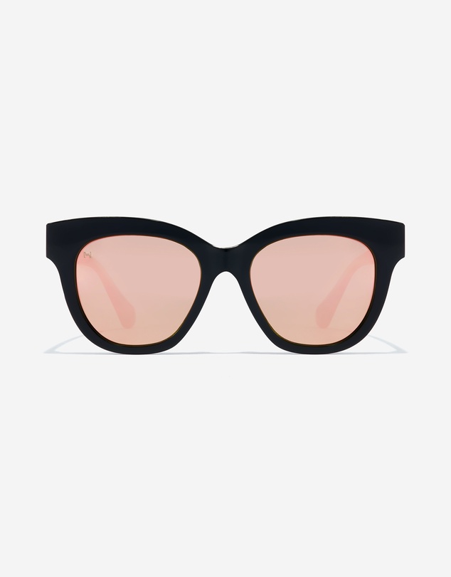 Hawkers Co - Hawkers - Audrey raw - polarized black rose gold  Sunglasses for Men and Women Polarized