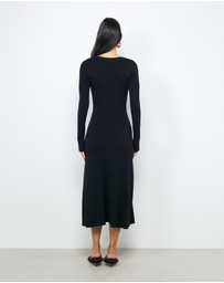 AERE - Ren Cable Knit Maxi Dress