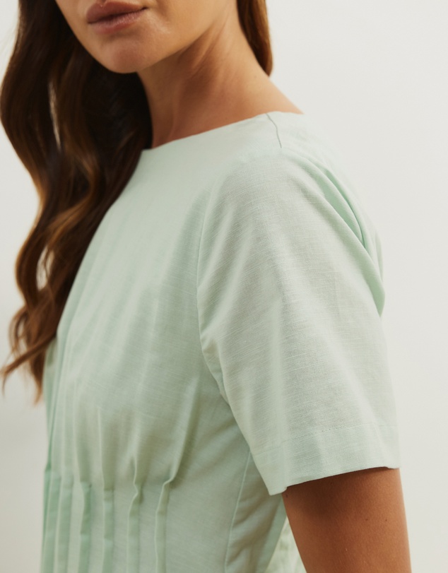 Atmos&Here - Maya Pleat Maxi Dress