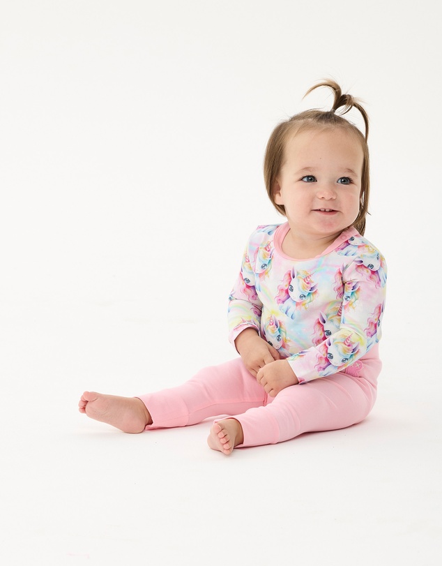 Rock Your Baby - Unicorn Pony Bodysuit & Legging Set