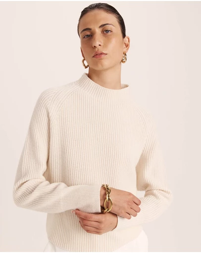 SABA - Nora Wool Cashmere Batwing Knit