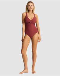 Sea Level Australia - Spinnaker Cross Front Multifit One Piece