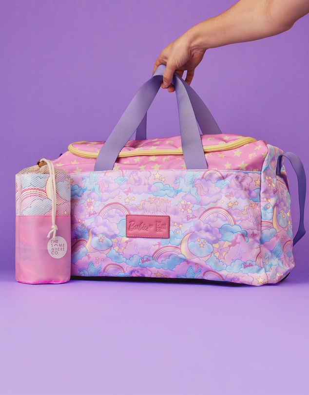 The Somewhere Co - Barbie Unicorn Fantasy Mini Duffle Bag