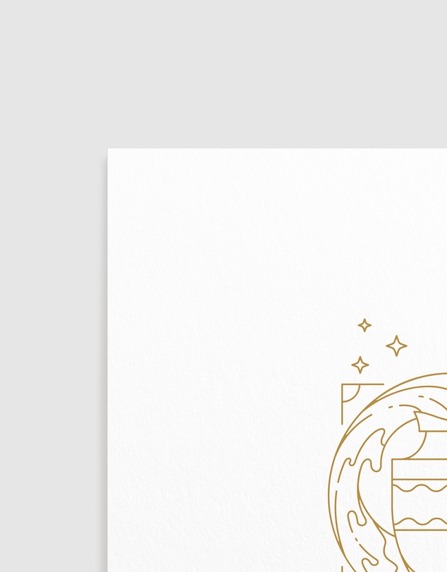 Olive et Oriel - Aquarius Celestial Zodiac Art Print A3