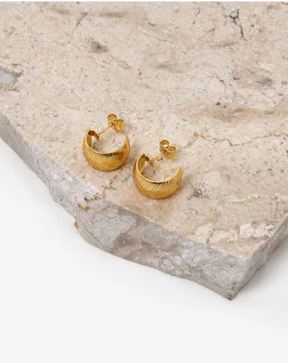 Forcast - Lyra Small Hoop Earrings