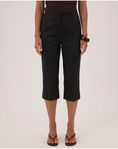 Atmos&Here - Flora Cotton Capri Pants