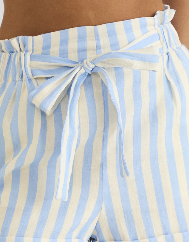 Zerafima - Seascape Linen Short