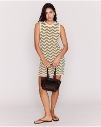 MINKPINK - Clio Crochet Mini Dress
