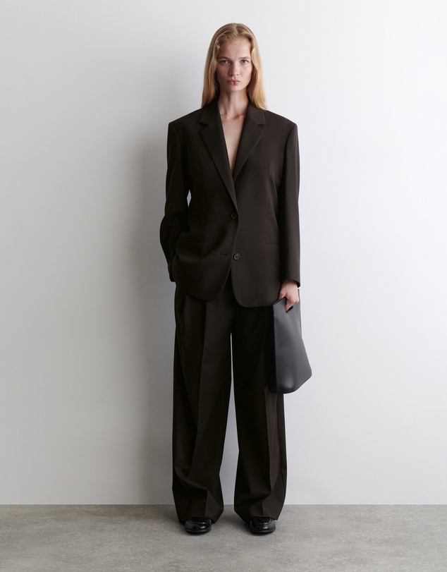COS - Relaxed Twill Wide Leg Trousers