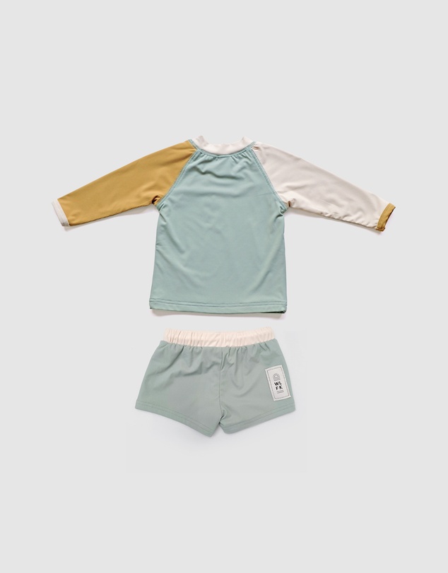 WITH LOVE FOR KIDS - Swim Long Sleeve Rashie Set - Babies - Kids