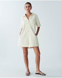 ST MRLO - Sandra Denim Playsuit