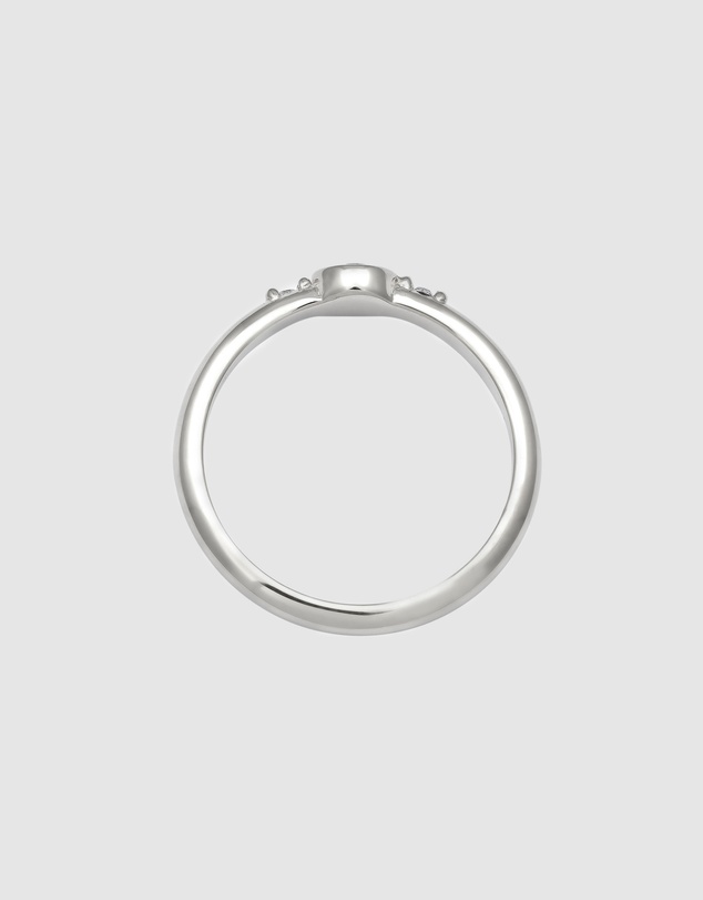 Elli Jewelry - Crystal Band Ring in 925 Silver