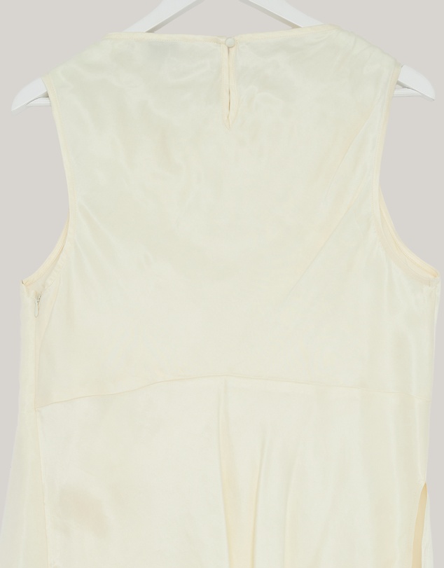 Revibe - Repaired Minima Esenciales Edith Cupro Longline Top - AU 16