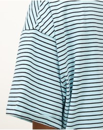 Dazie - Serve Stripe T-Shirt