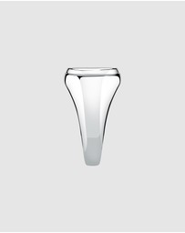 Maserati - Black Enamel Size 019 Ring