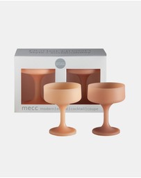 porter green - mecc | silicone unbreakable cocktail glasses