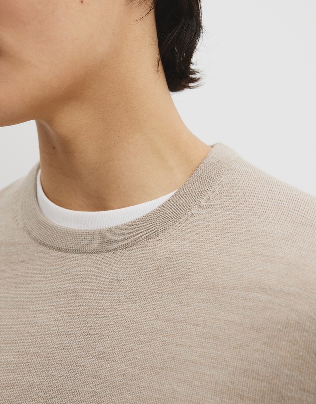 Country Road - Australian Merino Wool Long Sleeve Crew Neck Knit