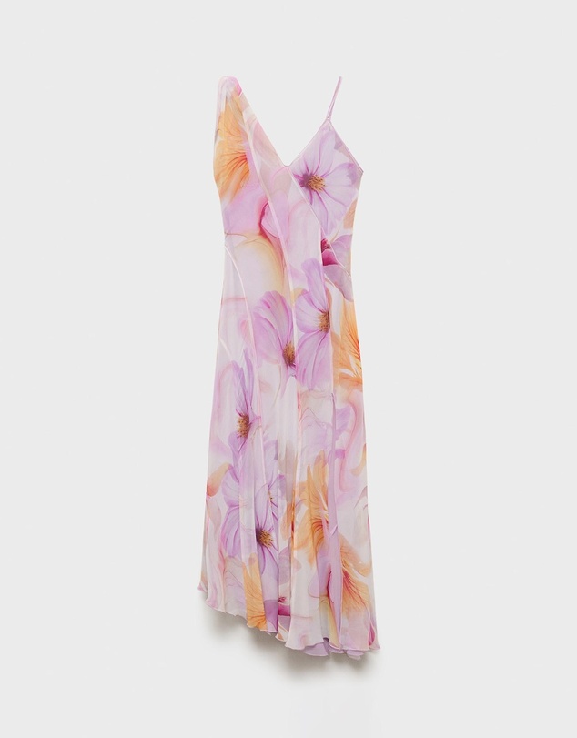 M.N.G - Paula Floral Ruffled Dress