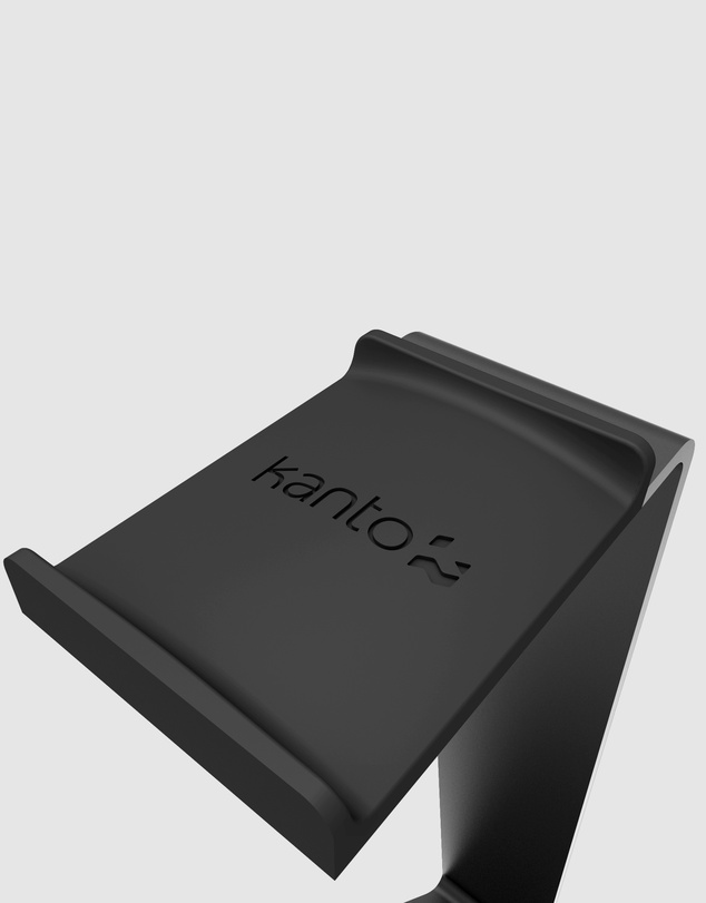 iWorld - Kanto H1 Universal Desktop Headphone Stand, Black