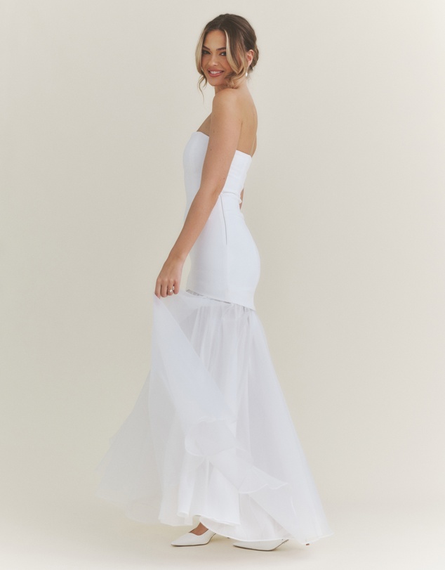 Six Stories - Emilia Bandeau Drop Waist Maxi Dress