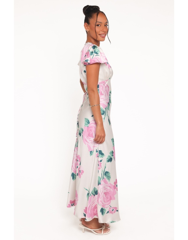 Petal & Pup - Mirelda Midi Dress - Pink Floral