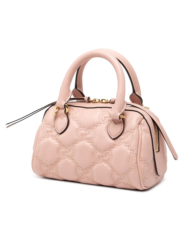 Pre-Loved by Azura Reborn - Pre-Loved Mini GG Marmont Matelasse Leather Satchel