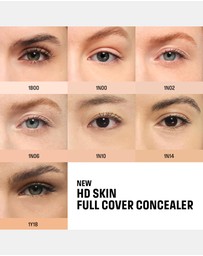 MAKE UP FOR EVER - HD Skin Full Cover Concealer Multi-Use Concealer with Niacinamide & Hyaluronic Acid