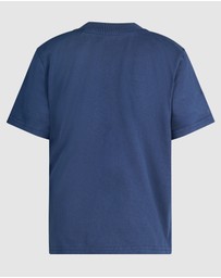 Skwosh - Yeah Nah Kids Slang Tee in Navy