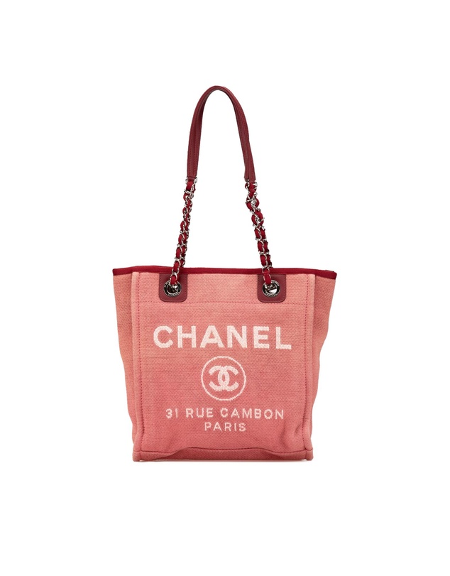 Pre-Loved by Azura Reborn - Pre-Loved chanel Chanel Tote Bag Pink Canvas