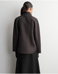 COS - Rounded Wool-Blend Shirt