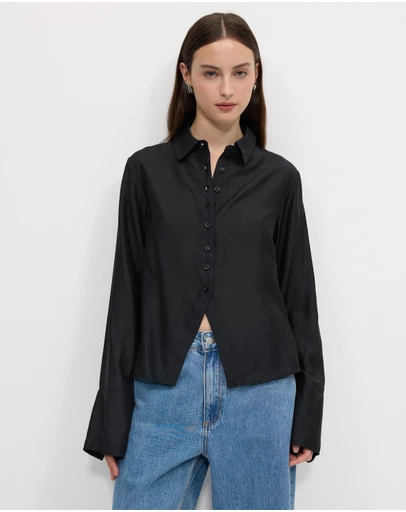 Calli - Malik Split Hem Shirt