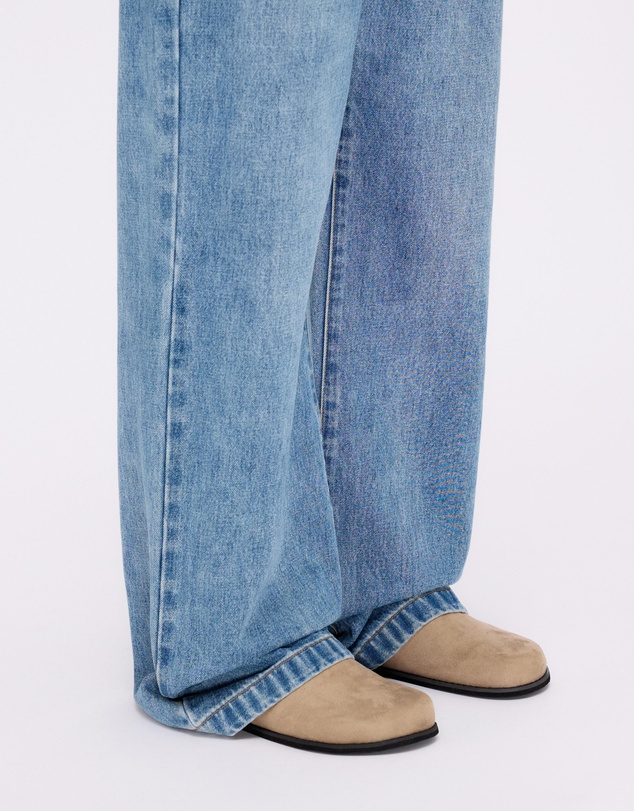 Dazie - Lucy Suede Buckle Mules