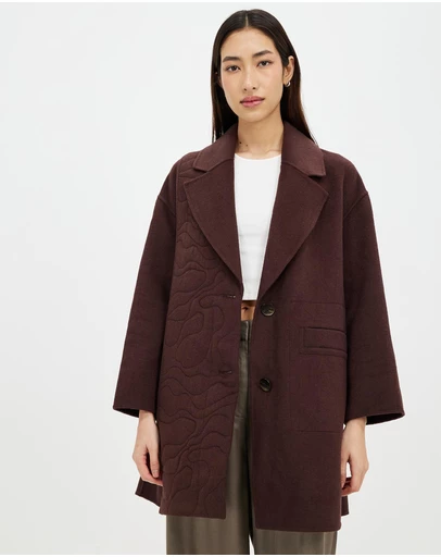 Grace Willow - Roxy Oversize Wool Coat