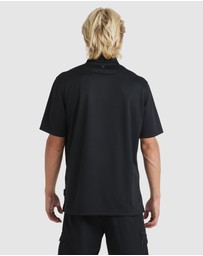 Quiksilver - Mens Waterman Water Short Sleeve Polo Shirt
