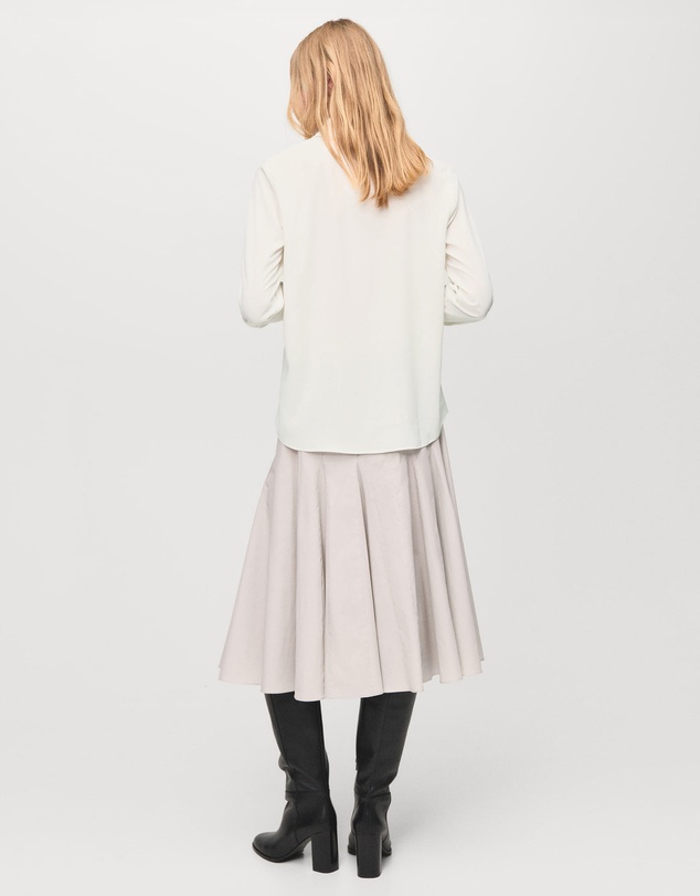 M.N.G - Fluid Long-Sleeved Blouse