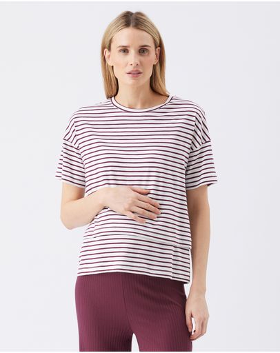 White / Maroon