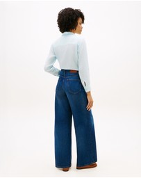 Tommy Hilfiger - 70S High Rise Wide Leg Jeans