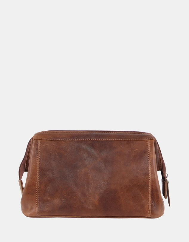 Pierre Cardin - Pierre Cardin Rustic Leather Toiletry
