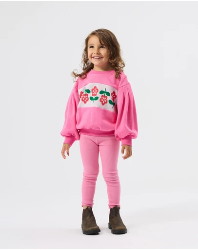 Goldie + Ace - Flower Garden Sweater - Babies-Kids