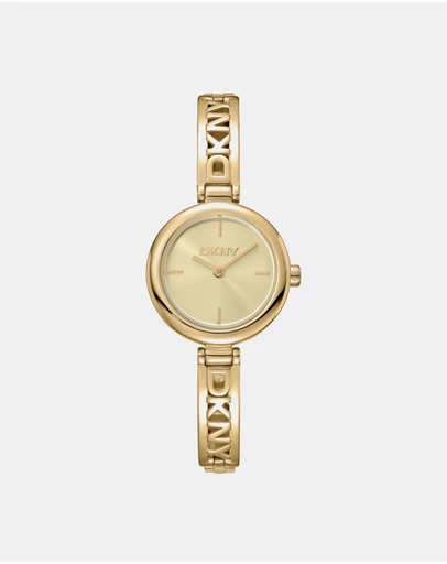 DKNY - Logo Gold Stainless Steel 26mm Watch