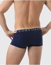 Coast Clothing - 3 Pack Navy Boxer Briefs